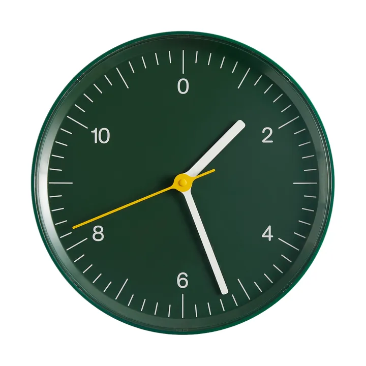 Horloge murale Wall Clock Ø26,5 cm - Green - HAY