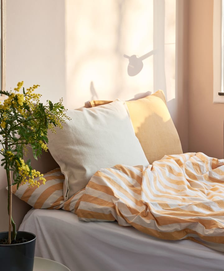 Housse de couette Été 150x210 cm, Jaune chaud HAY
