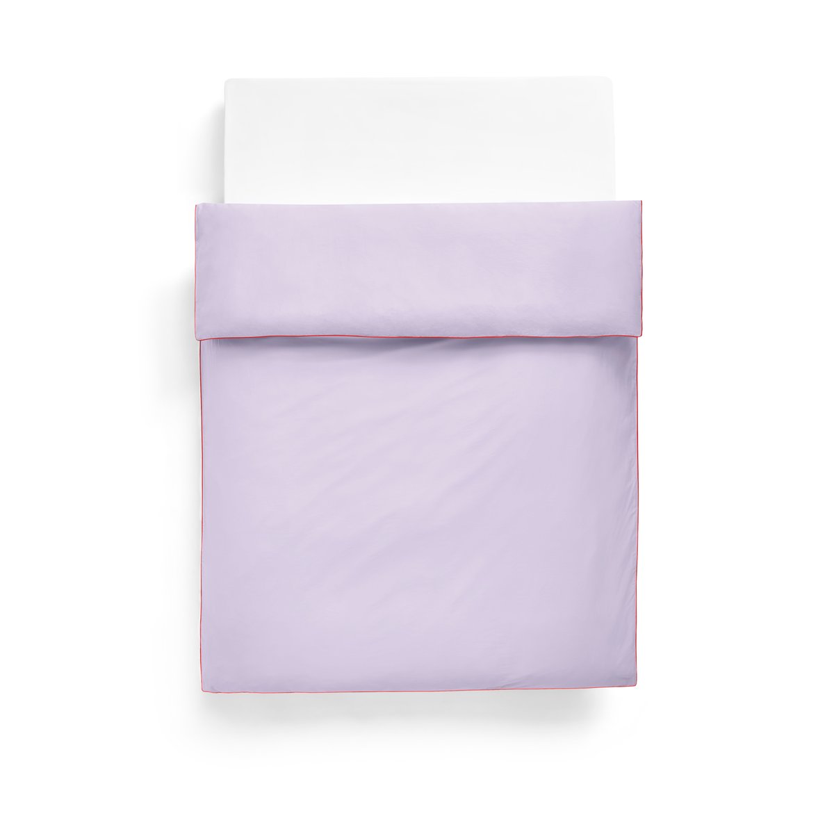 HAY Housse de couette Outline 150x210 cm Lavender | Design Scandinave | Housses de couette | Violet