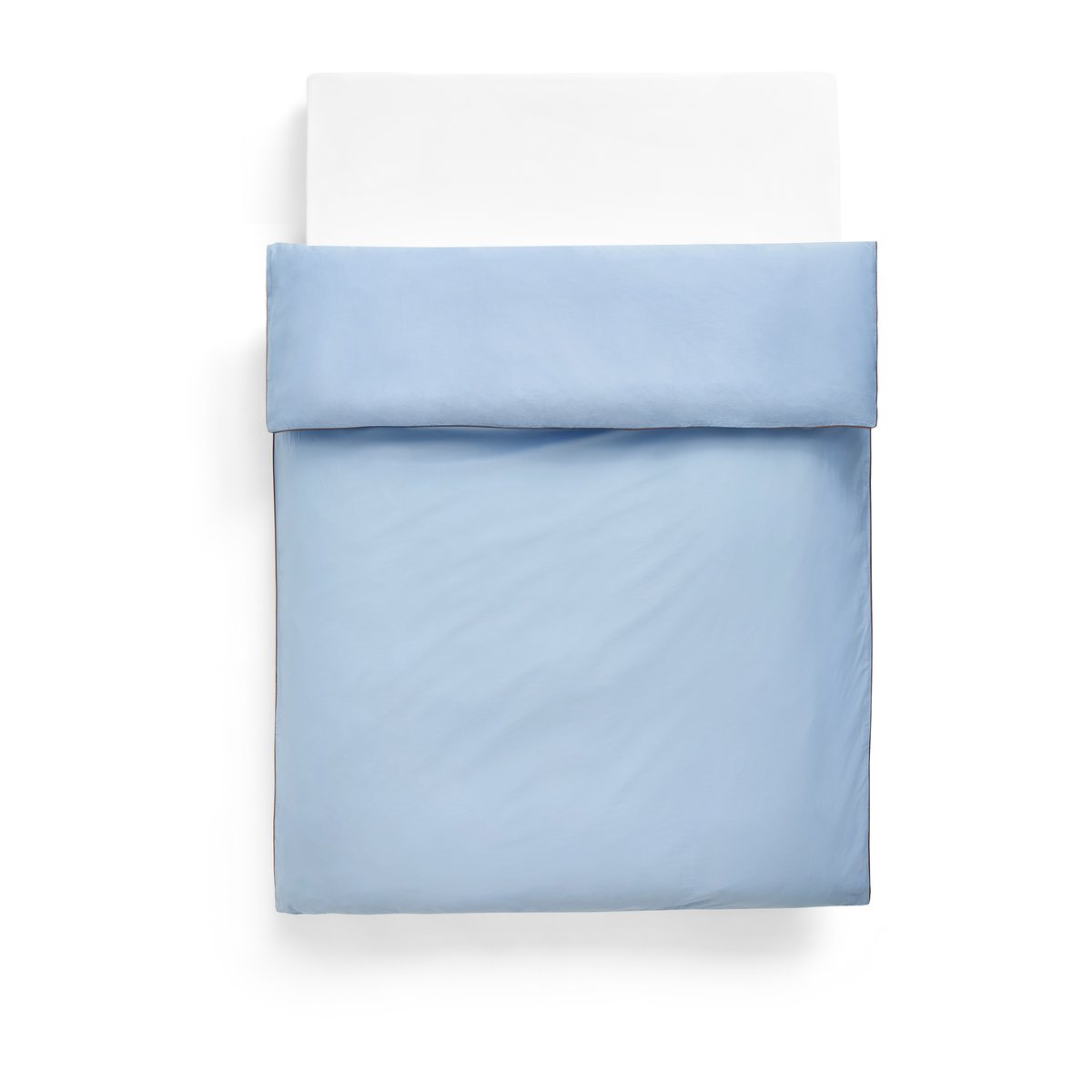 HAY Housse de couette Outline 150x210 cm Soft blue | Design Scandinave | Housses de couette | Bleu