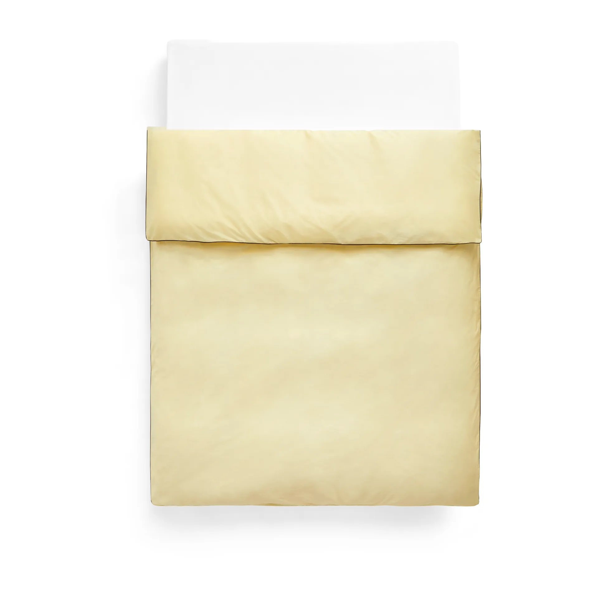Housse de couette Outline 150x210 cm, Soft yellow HAY