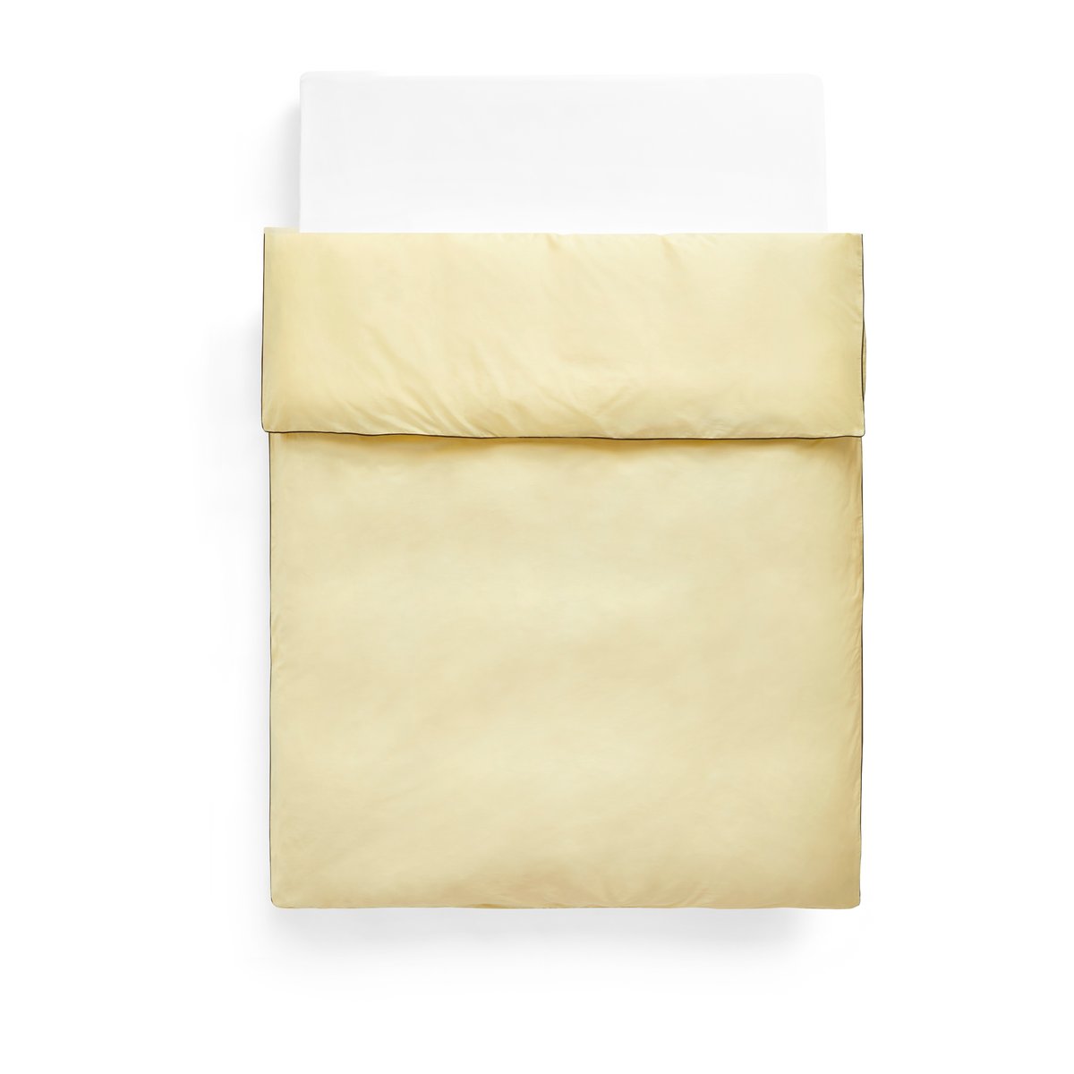 HAY Housse de couette Outline 150x210 cm Soft yellow