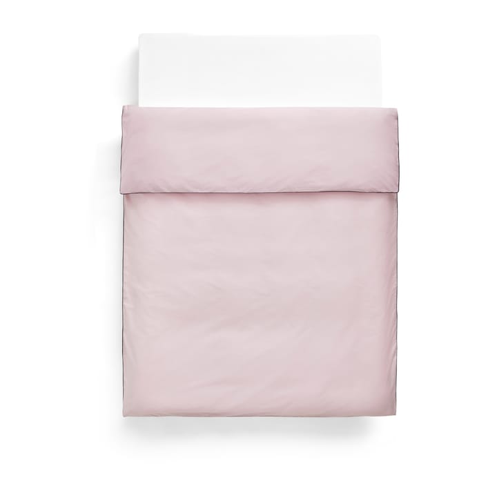 Housse de couette Outline 220x220 cm - Soft pink - HAY