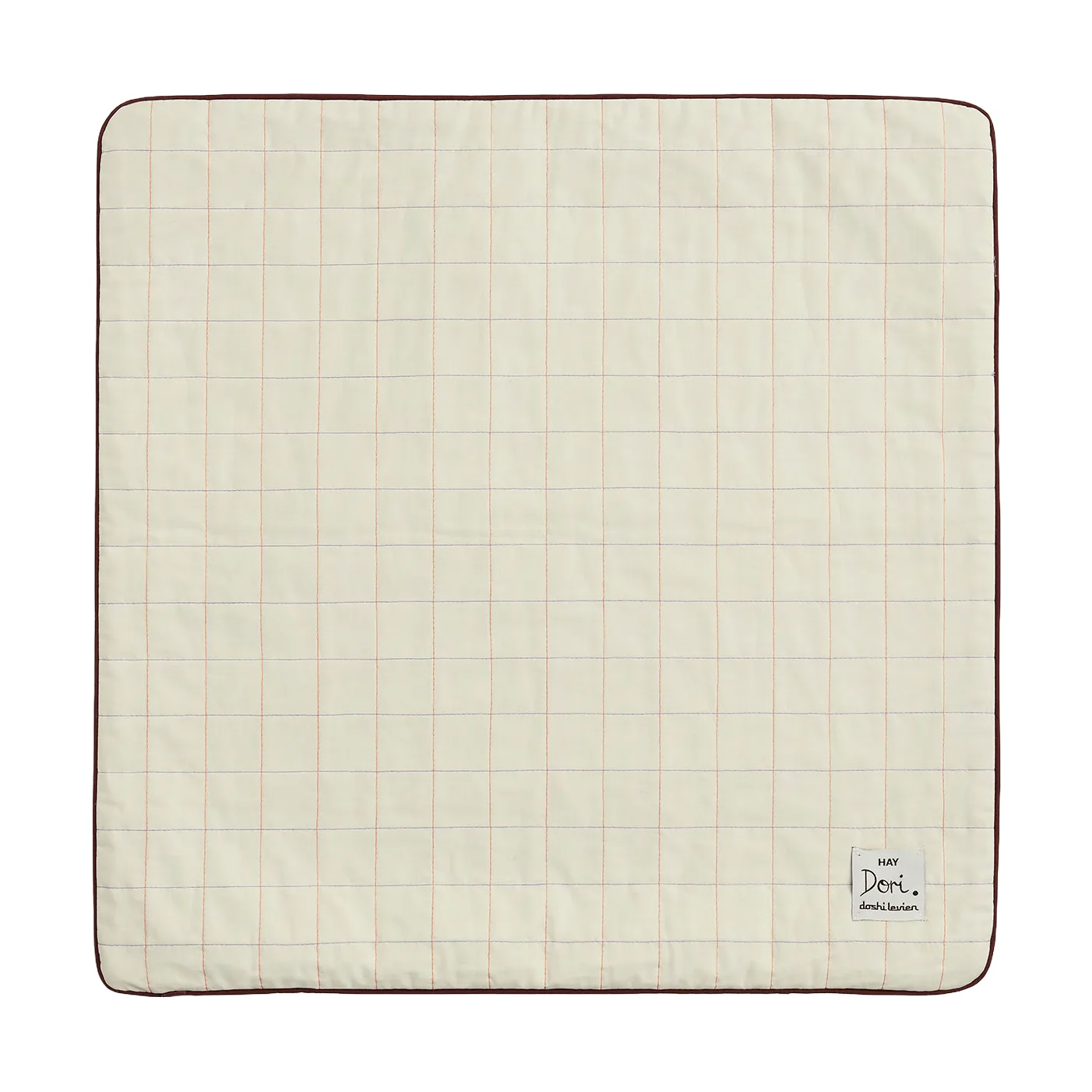 Housse de coussin Dori, Maroon, 60x60 cm HAY