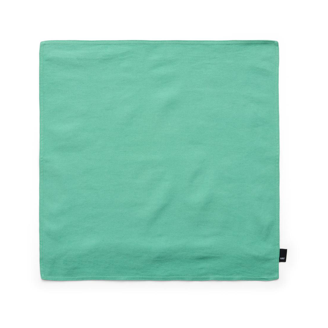 HAY Housse de coussin Linen 50x50 cm Emerald green | Design Scandinave | Housses de coussin | Vert