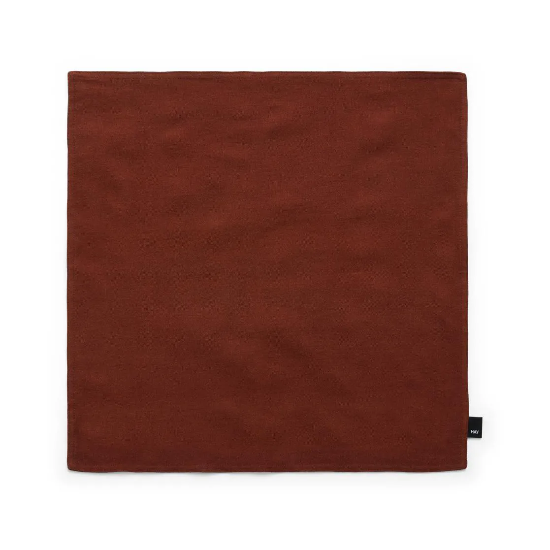 Housse de coussin Linen 50x50 cm, Iron red HAY