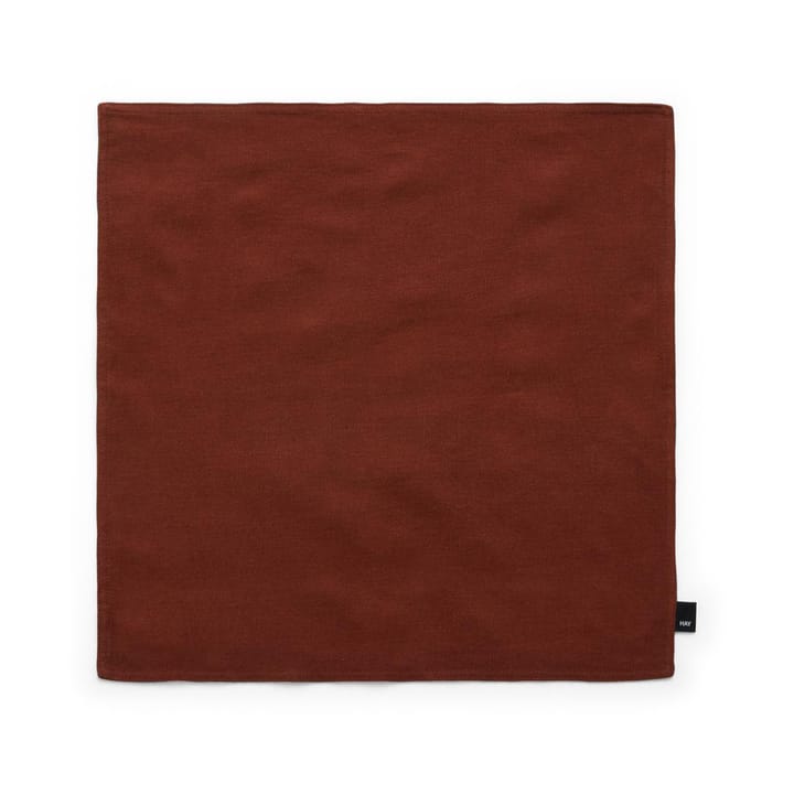 Housse de coussin Linen 50x50 cm - Iron red - HAY