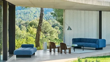 Lampadaire Compass - Argenté - HAY