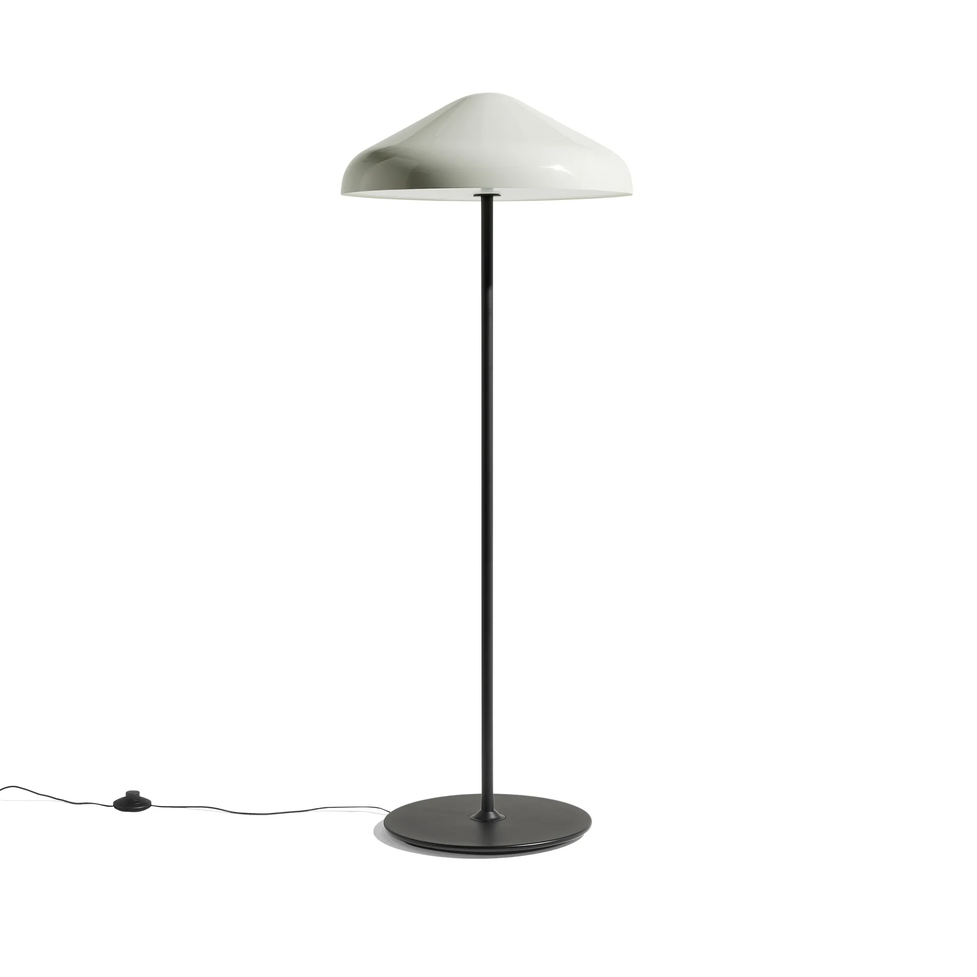 Lampadaire en acier Pao Ø47 cm, Gris froid HAY