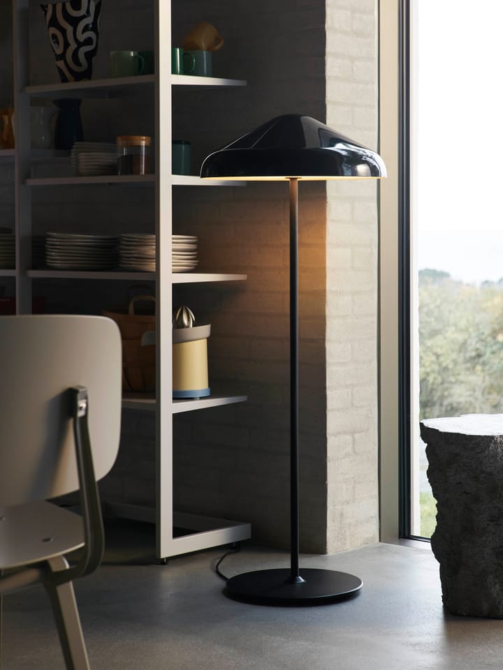  Lampadaire en acier Pao Ø47 cm - Noir doux - HAY