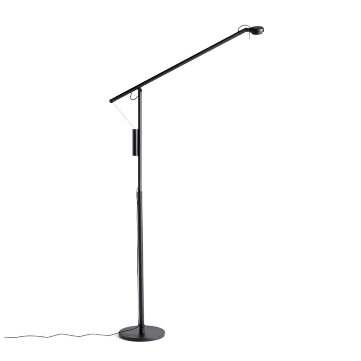 Lampadaire Fifty-Fifty Floor - Soft black - HAY