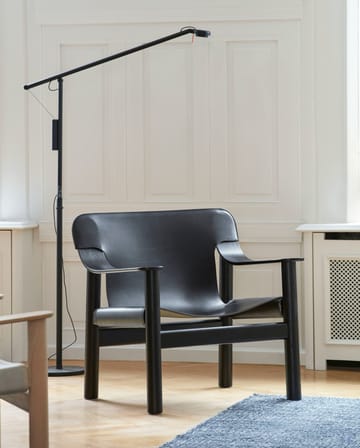 Lampadaire Fifty-Fifty Floor - Soft black - HAY