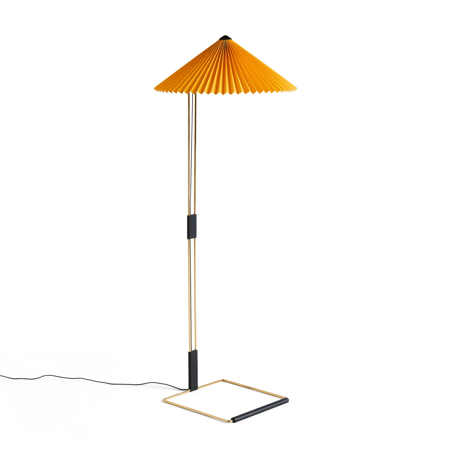Lampadaire Matin floor 129 cm, Yellow HAY