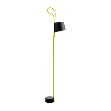 Lampadaire Rope Trick - Noir-jaune - HAY