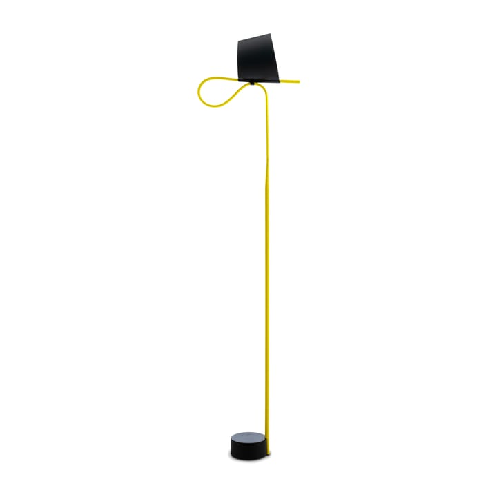 Lampadaire Rope Trick, Noir-jaune HAY