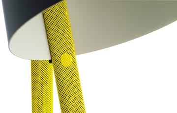 Lampadaire Rope Trick - Noir-jaune - HAY