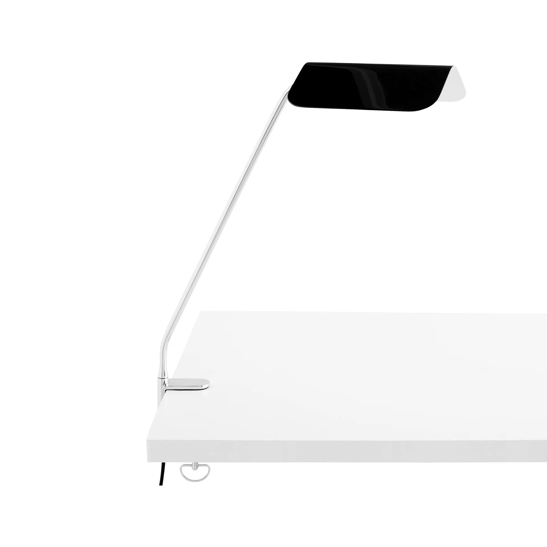 Lampe de bureau à pince Apex Clip, Iron black HAY