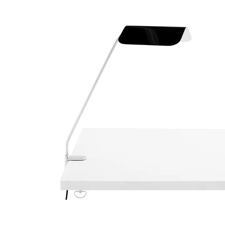 Lampe de bureau à pince Apex Clip - Iron black - HAY
