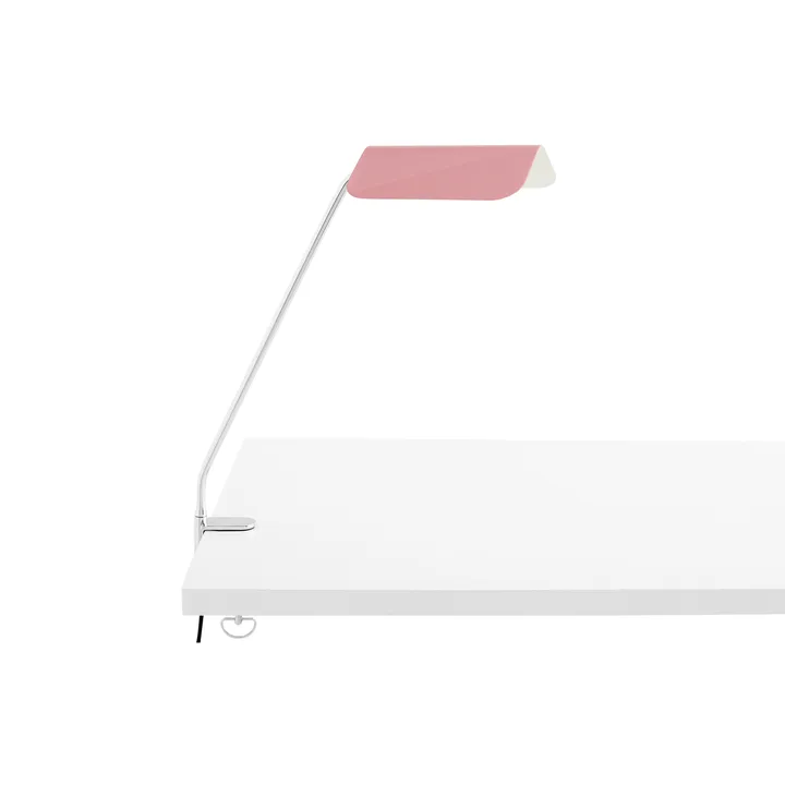 Lampe de bureau à pince Apex Clip - Luis pink - HAY