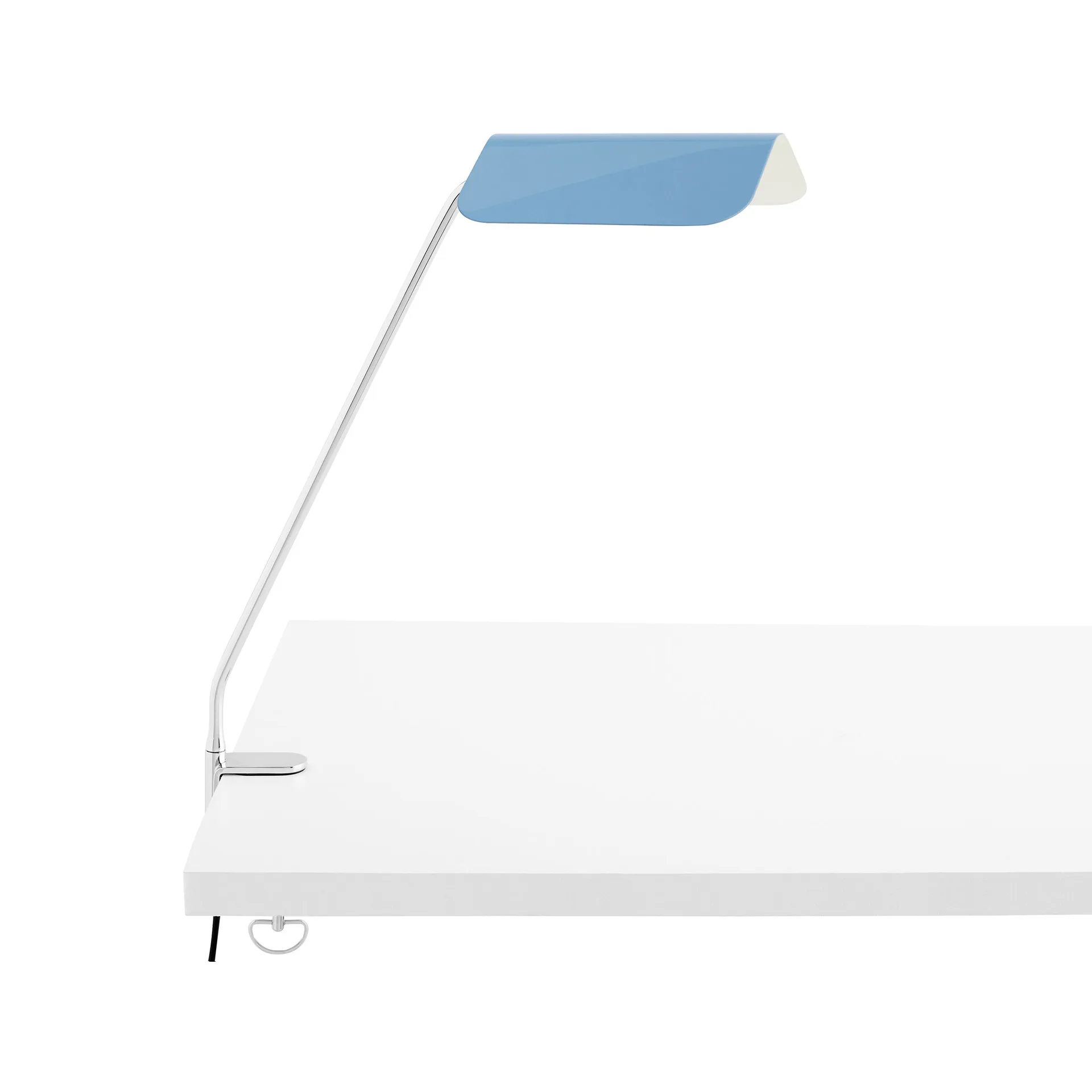 Lampe de bureau à pince Apex Clip, Pastel blue HAY