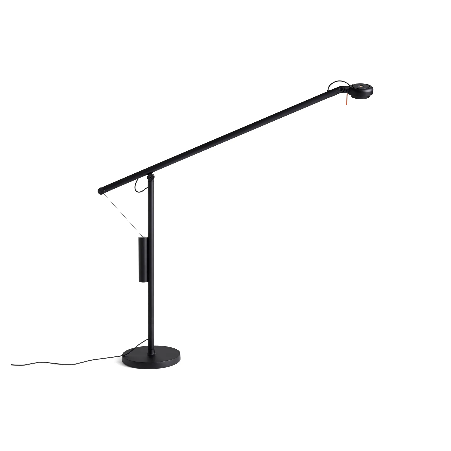 Lampe de Fifty-Fifty table, Soft black HAY