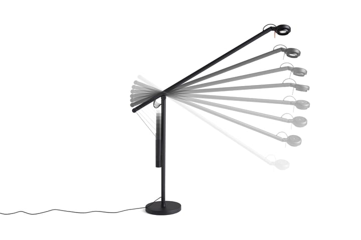 Lampe de Fifty-Fifty table, Soft black HAY