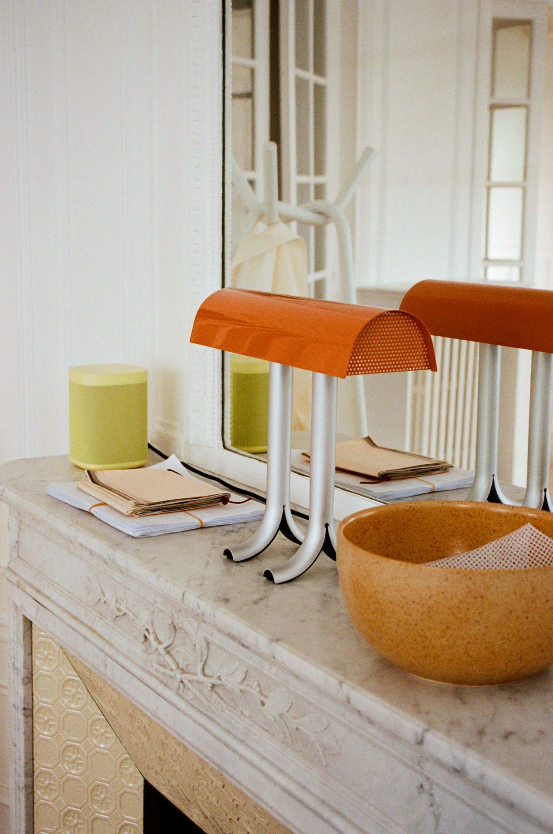 Lampe de table Anagram, Charred orange HAY