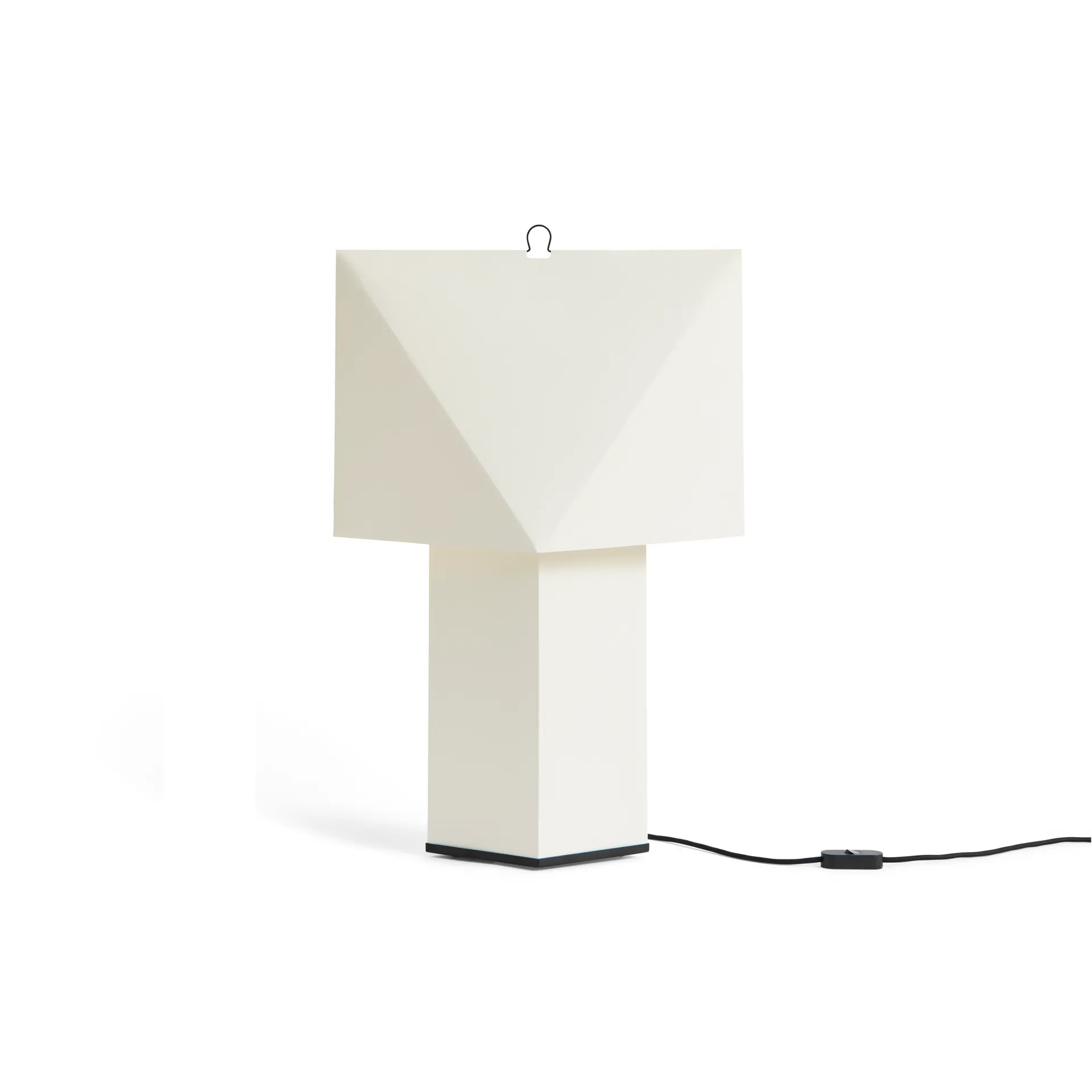 Lampe de table Aplat, White, 66 cm HAY