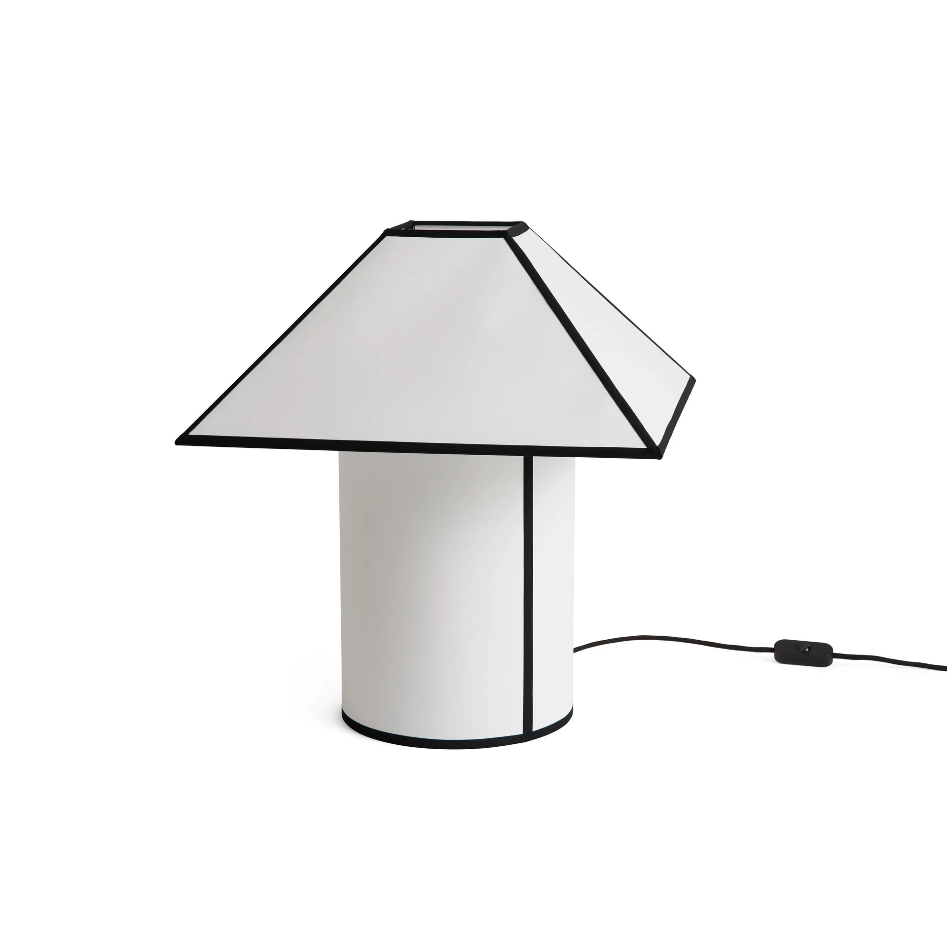 Lampe de table Ava Pyramid 45 cm, White HAY