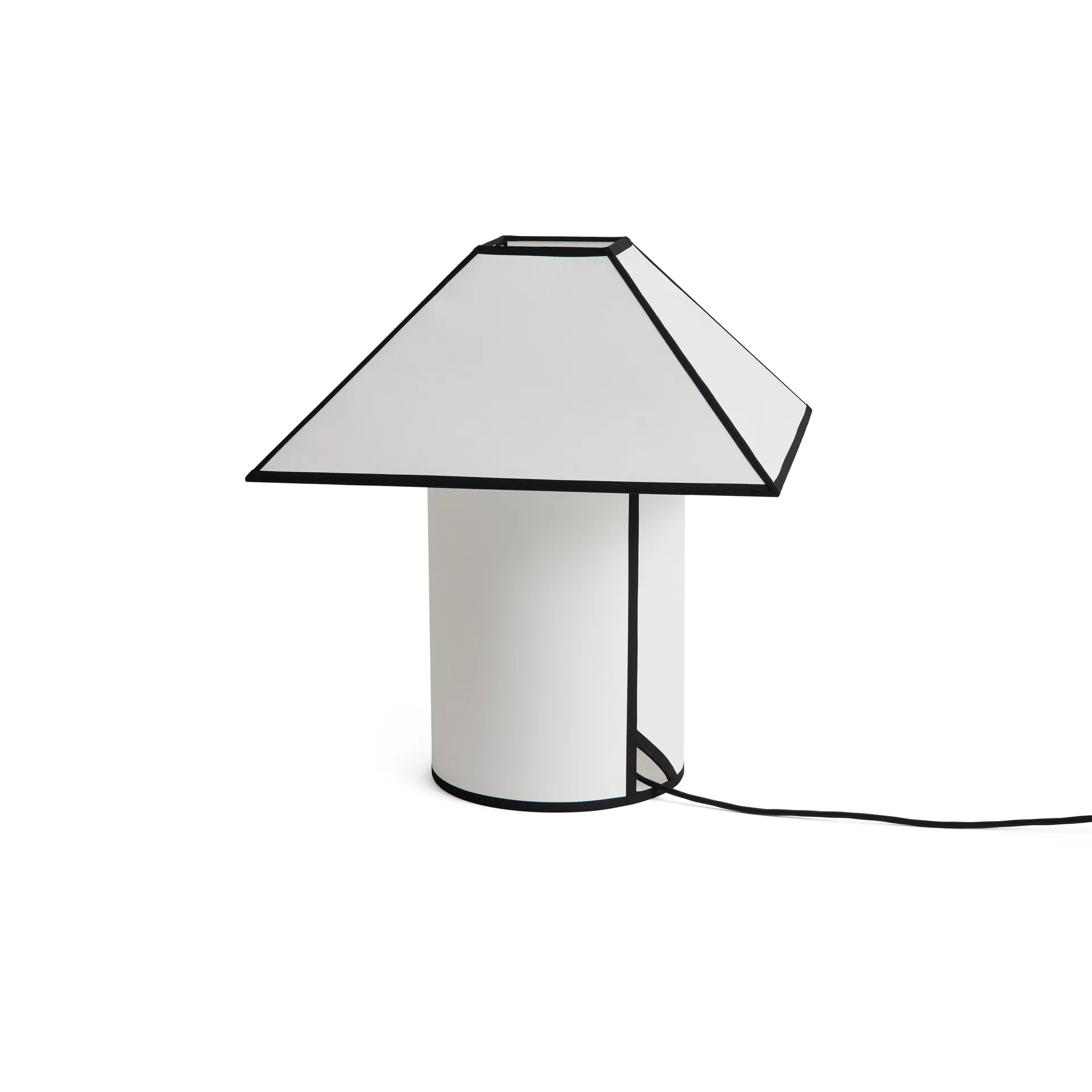 Lampe de table Ava Pyramid 45 cm, White HAY