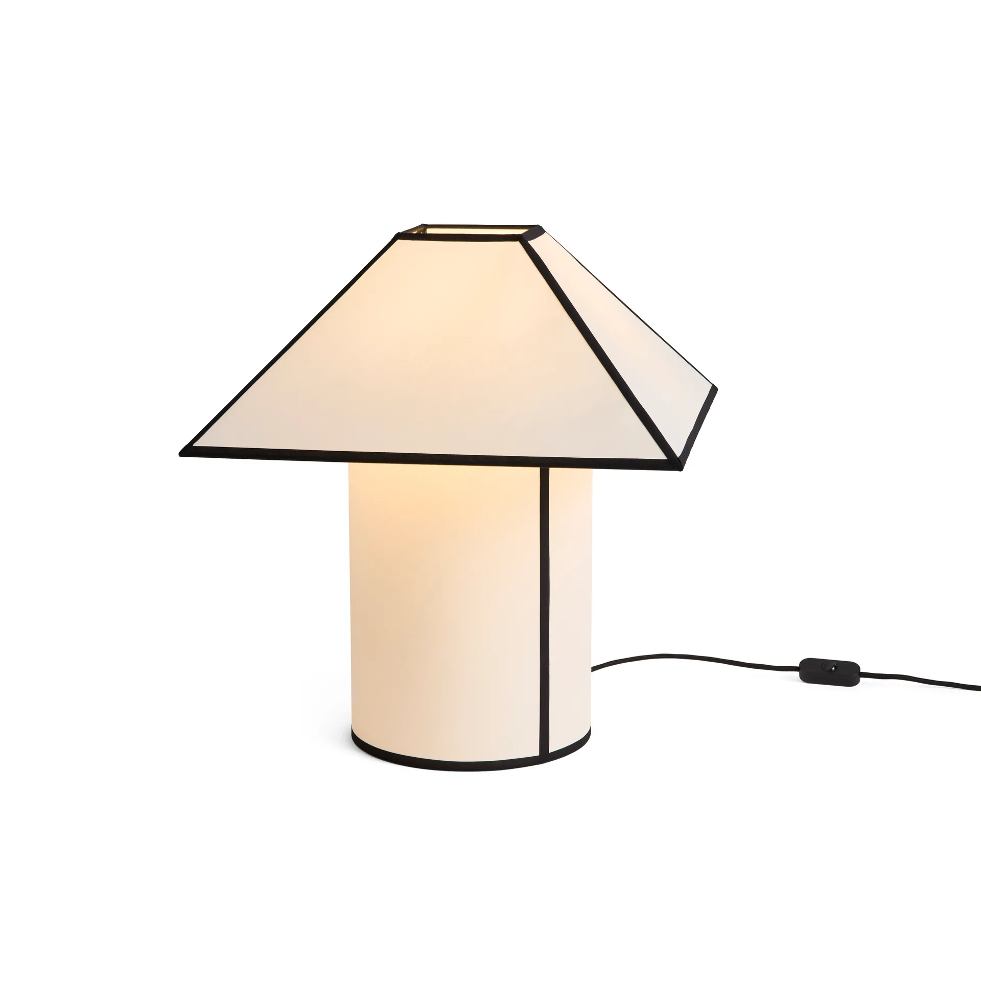 Lampe de table Ava Pyramid 45 cm, White HAY
