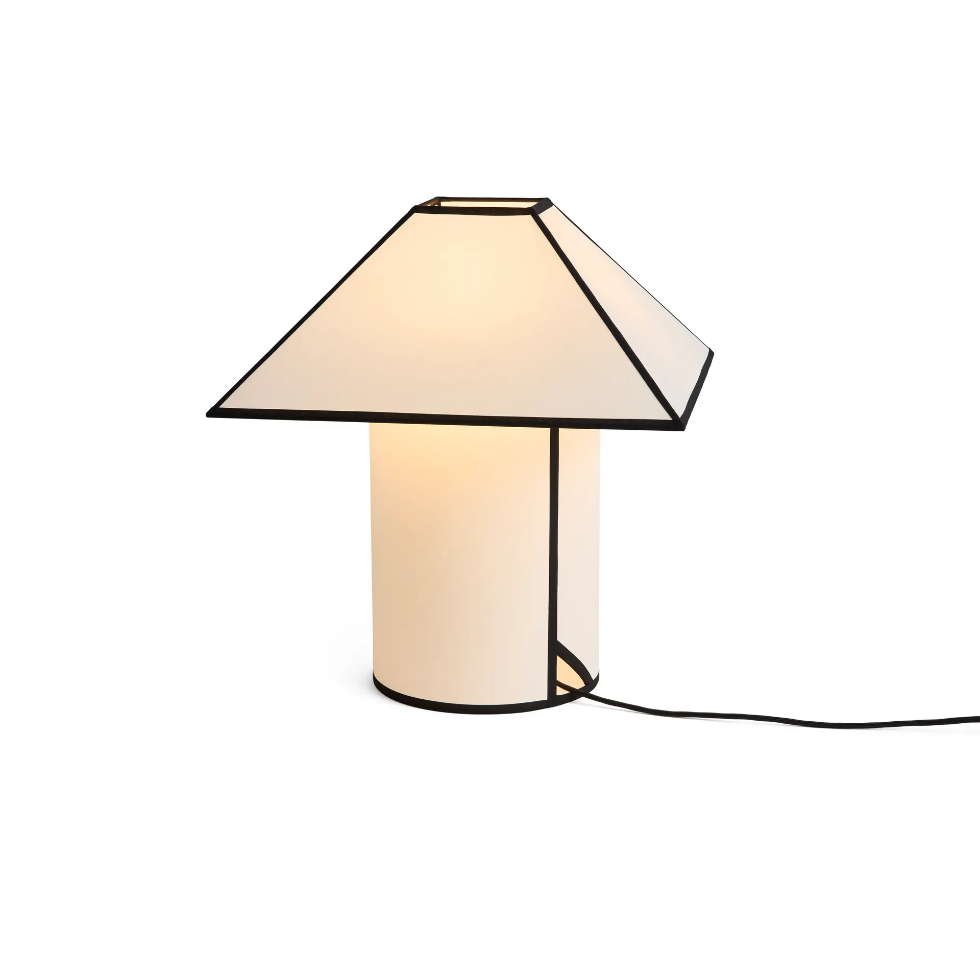 Lampe de table Ava Pyramid 45 cm, White HAY