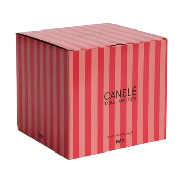 Lampe de table Canelé - Tomato' red - HAY