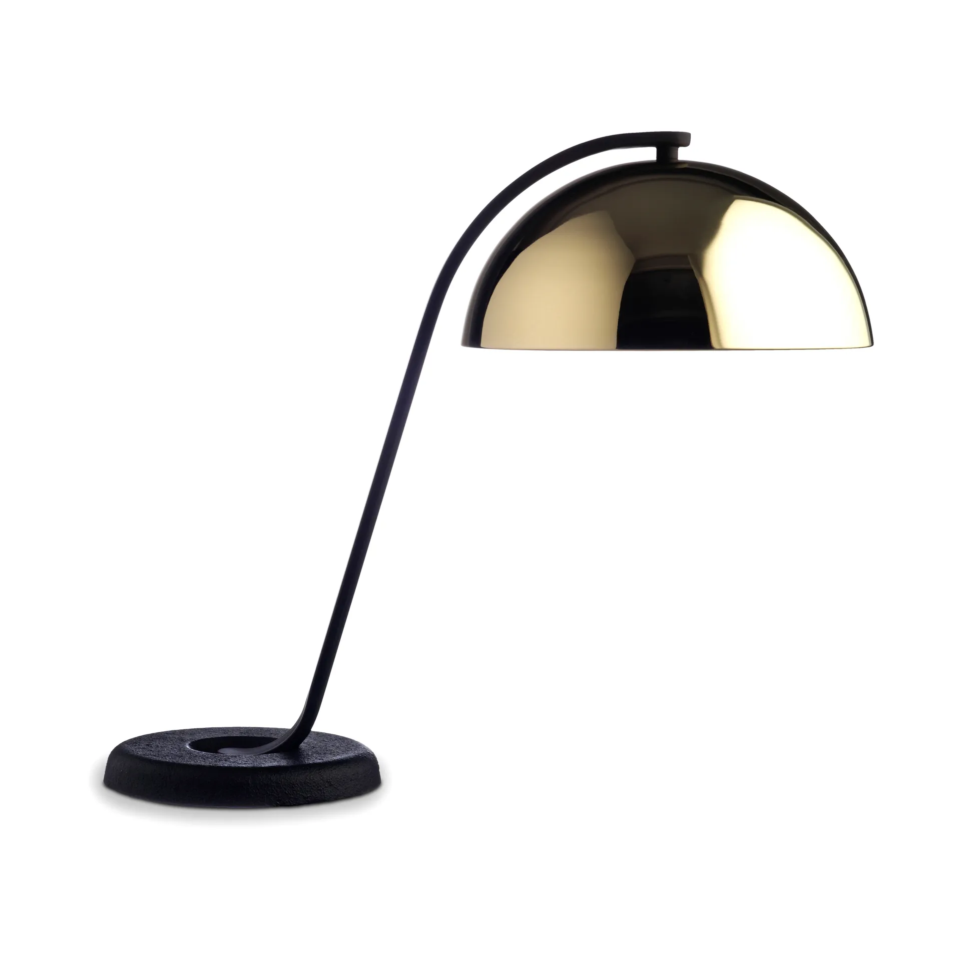 Lampe de table Cloche, Polished brass HAY