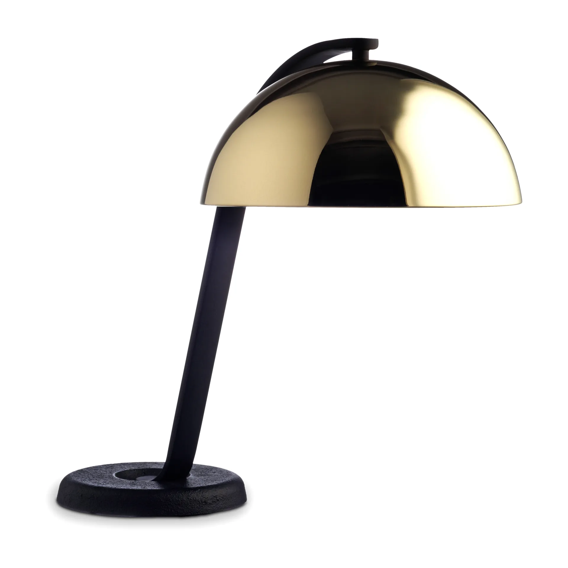 Lampe de table Cloche, Polished brass HAY
