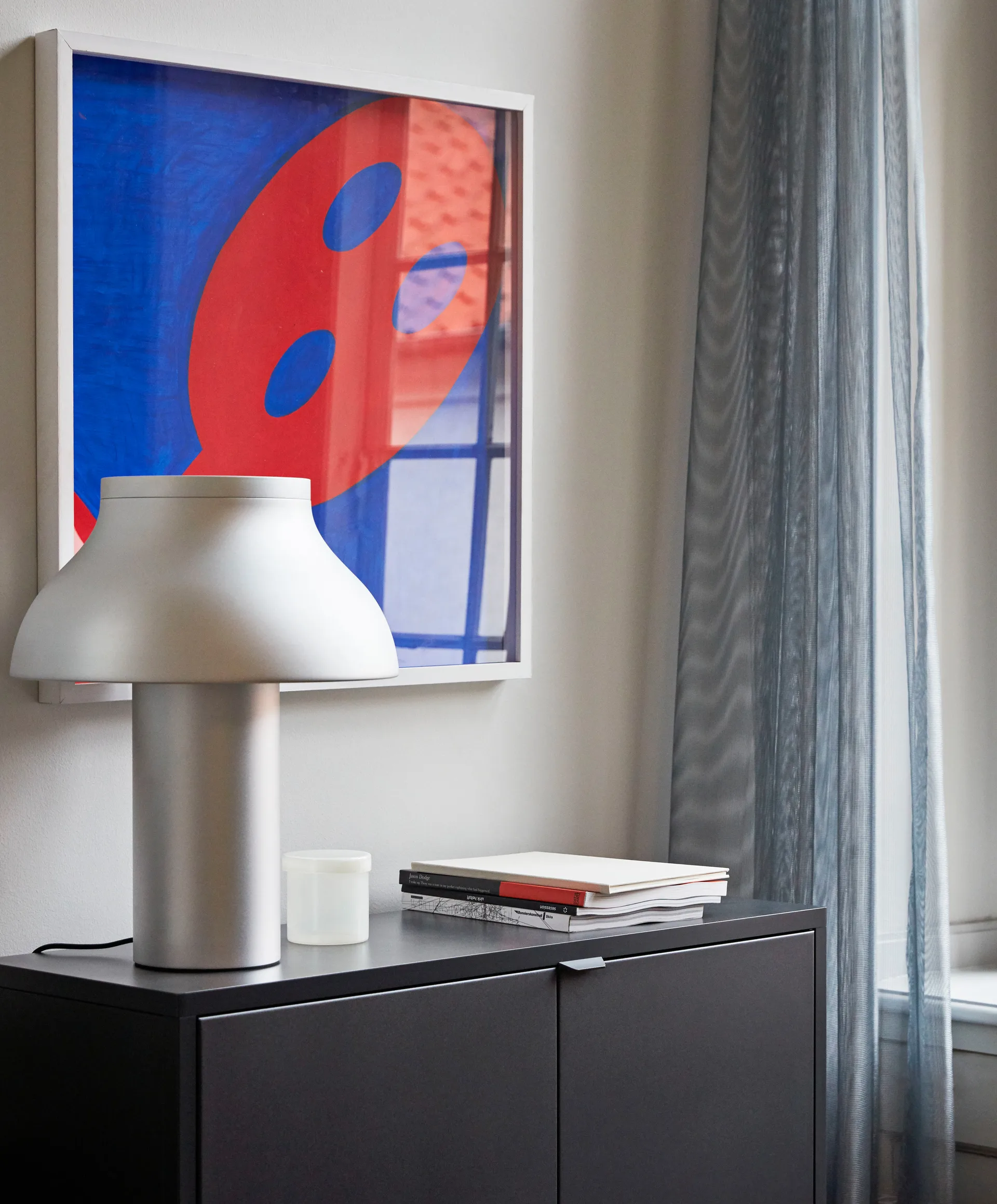 Lampe de table L PC table Ø40 cm, Aluminium HAY