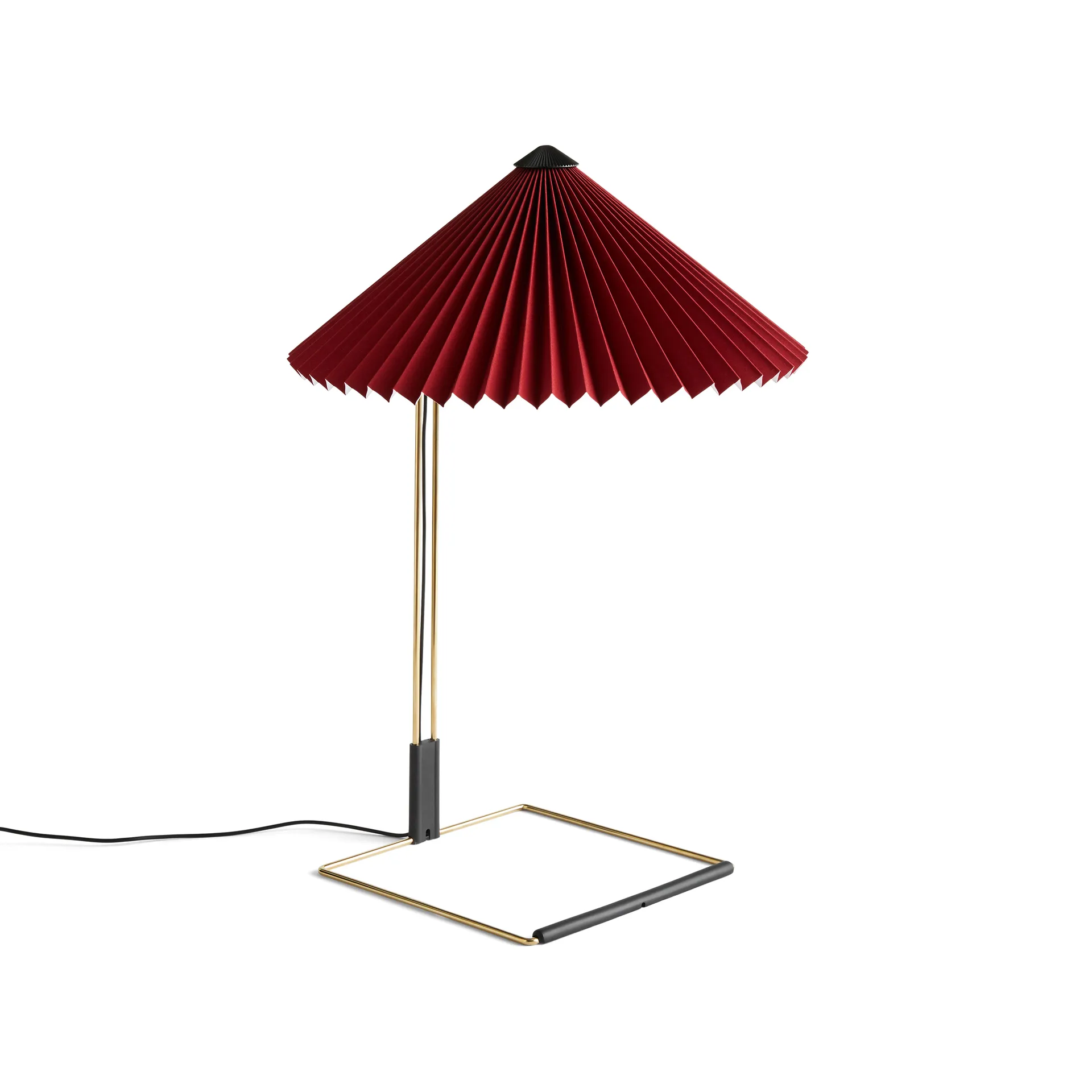 Lampe de table Matin table Ø38 cm, Oxide red shade HAY