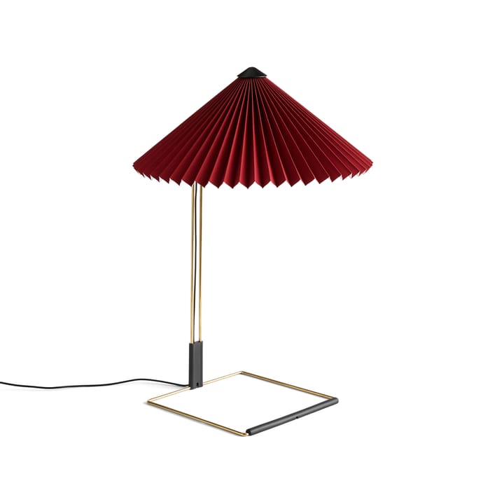 Lampe de table Matin table Ø38 cm - Oxide red shade - HAY