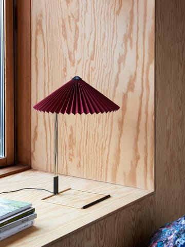 Lampe de table Matin table Ø38 cm - Oxide red shade - HAY
