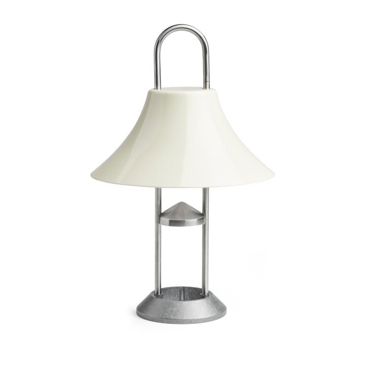 Lampe de table portable Mousqueton 30,5 cm - Oyster white - HAY