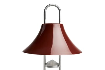 Lampe de table portable Mousqueton - Iron red - HAY
