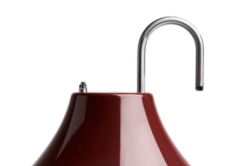 Lampe de table portable Mousqueton - Iron red - HAY