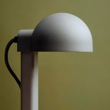 Lampe de table Posto - Silver grey - HAY