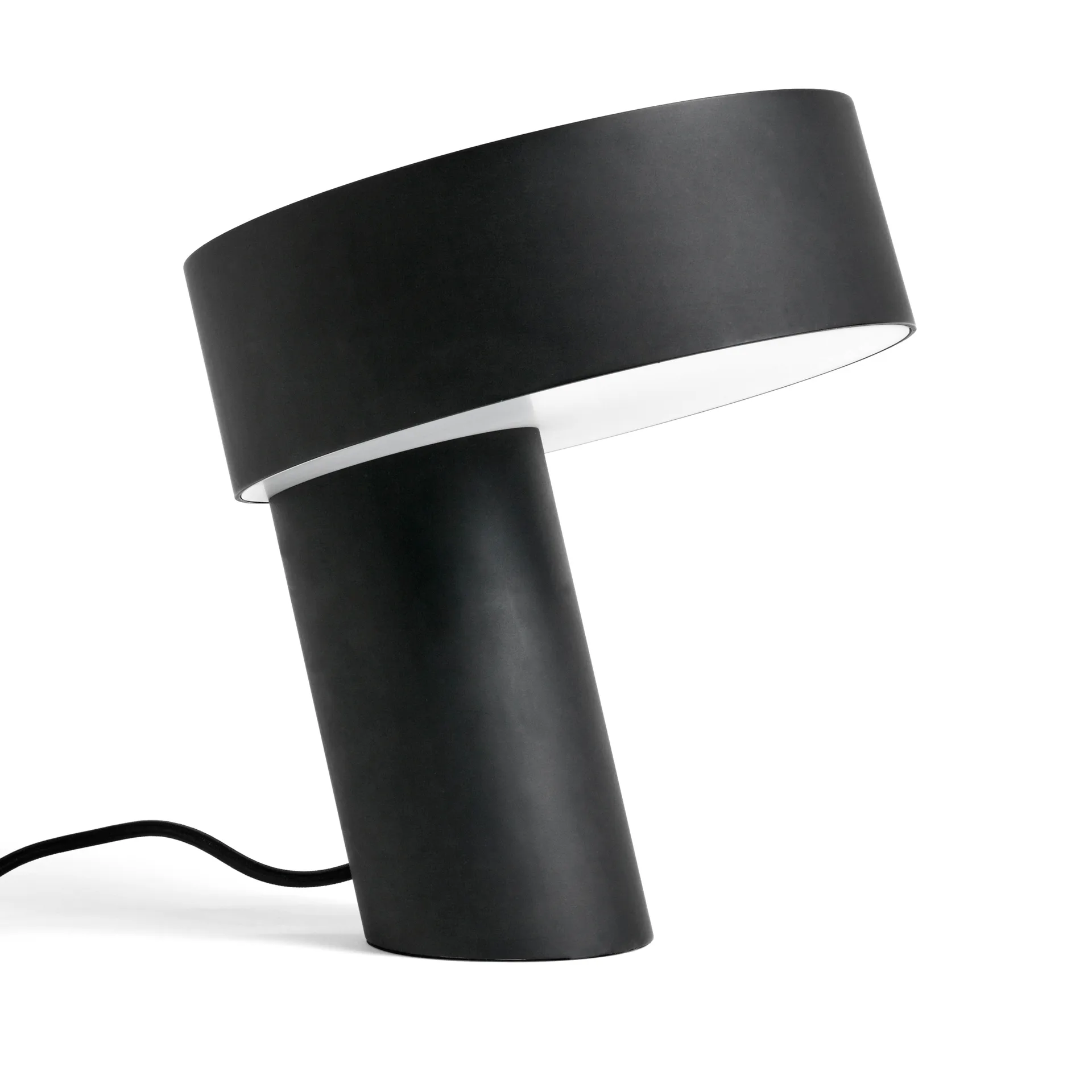 Lampe de table Slant, Soft Black HAY