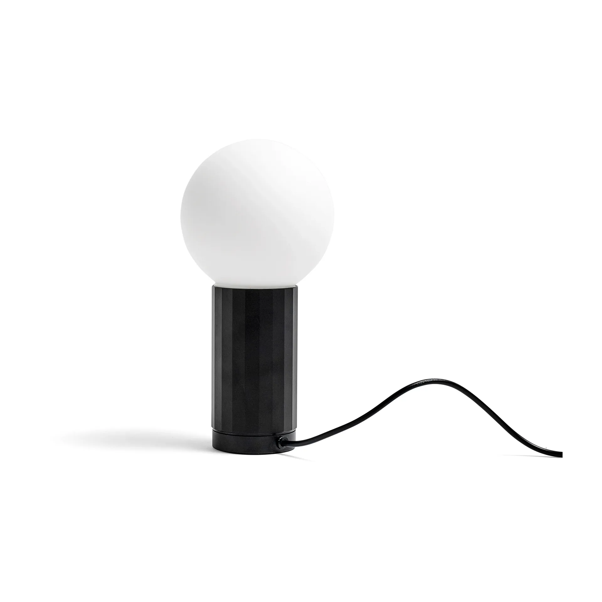 Lampe de table Turn On, Noir HAY