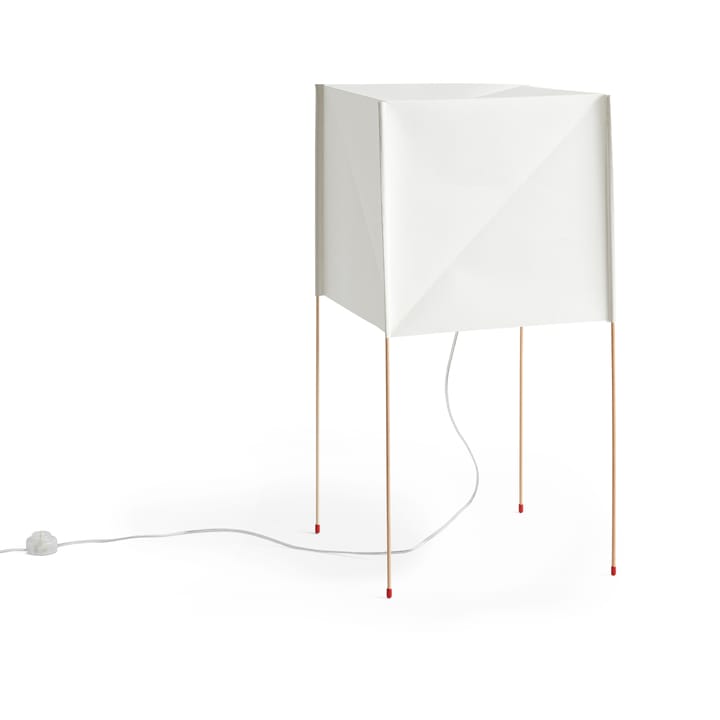 Lampe sur pied Paper Cube - Blanc - HAY