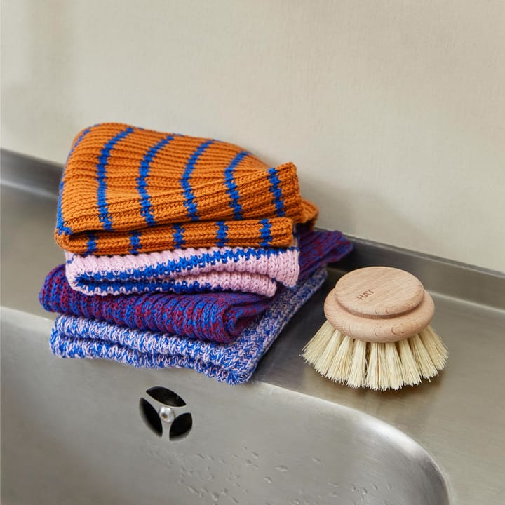 Lavette HAY Kitchen Cloth Lot de 2, Melange HAY