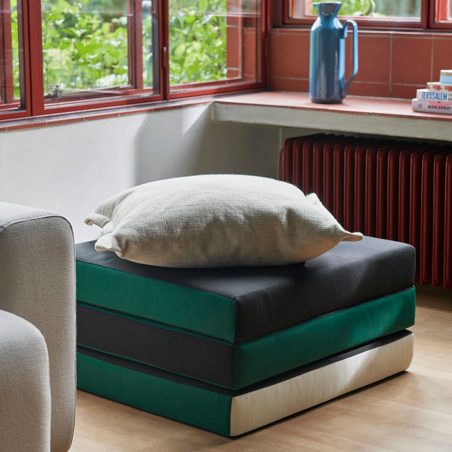 Matelas 3 Fold 70x195 cm, Green HAY