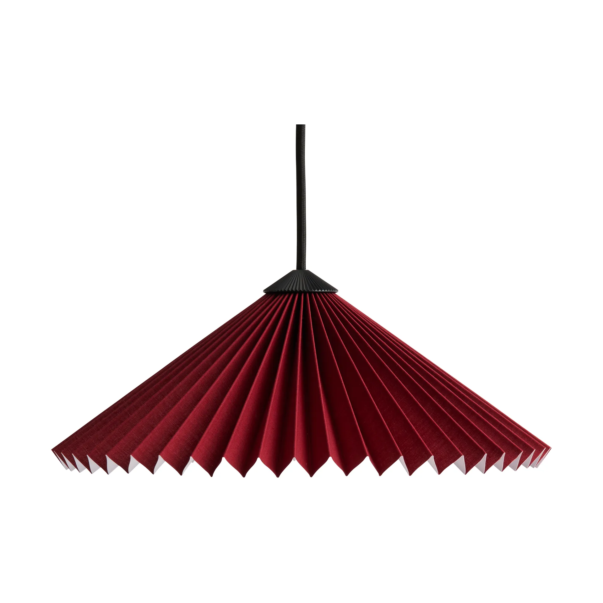 Matin Pendant suspension 30x30 cm, Oxide red HAY