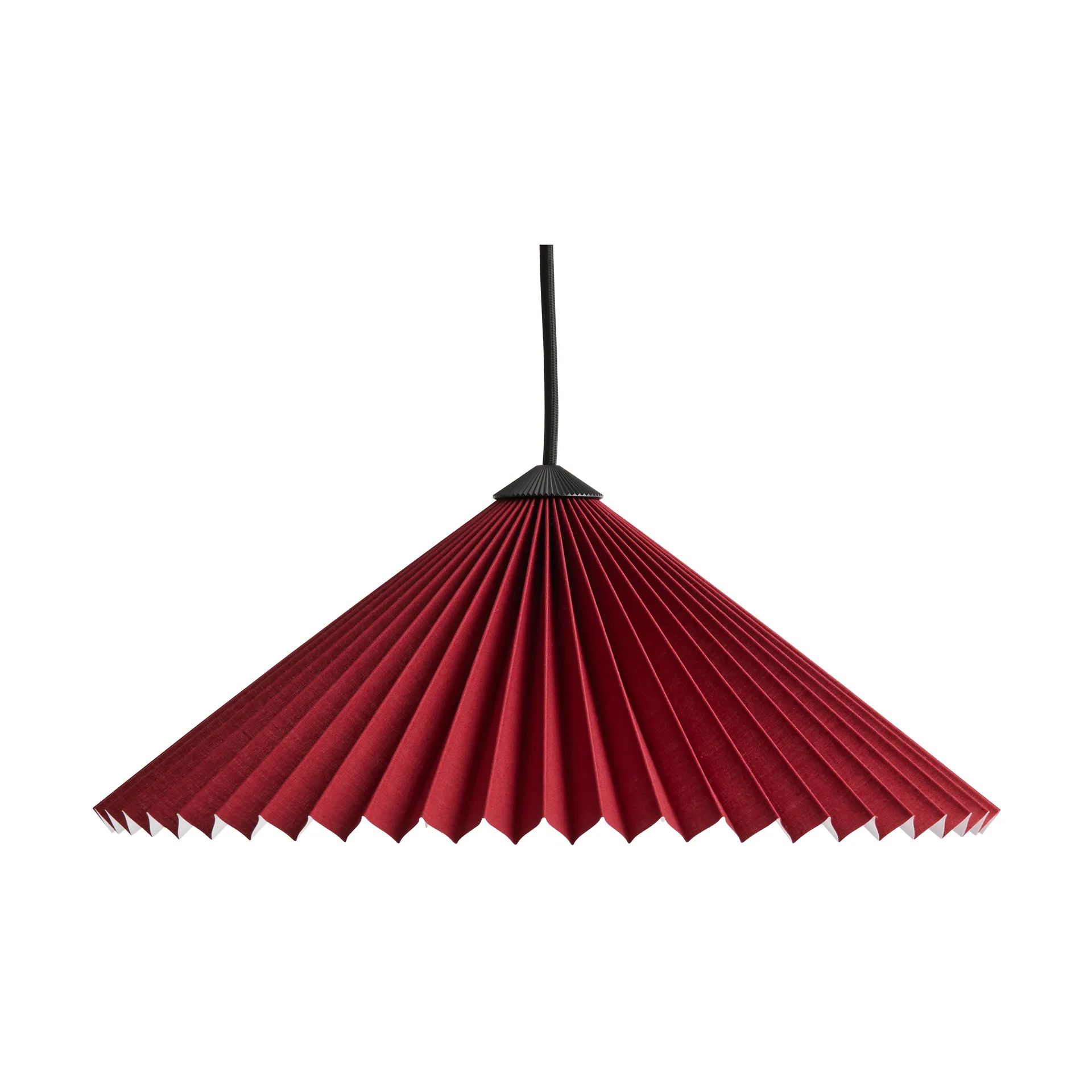 Matin Pendant suspension 38x38 cm, Oxide red HAY